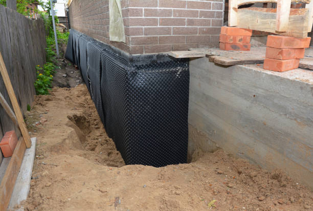 SJ Waterproofing Pros technician performing targeted Crawl Space Encapsulation assessment in Napoleon, IN
